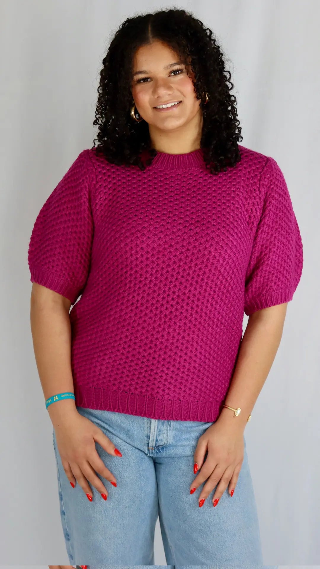 Berry Bloom Sweater - U Pretty Things