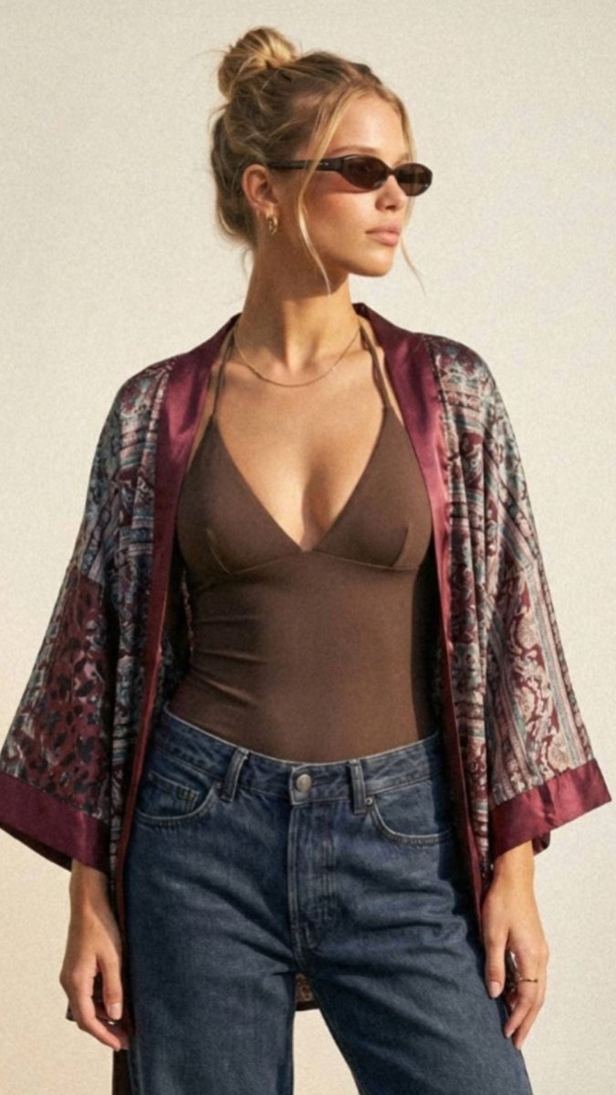 The Velvet Hour Kimono - U Pretty Things