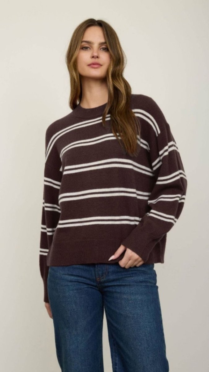 The Sunday Stripe Pullover - U Pretty Things