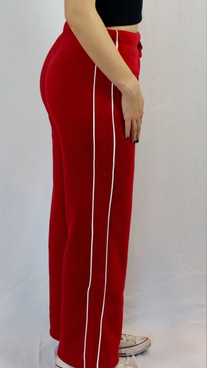 Easy Line Sweatpants - Red - U Pretty Things