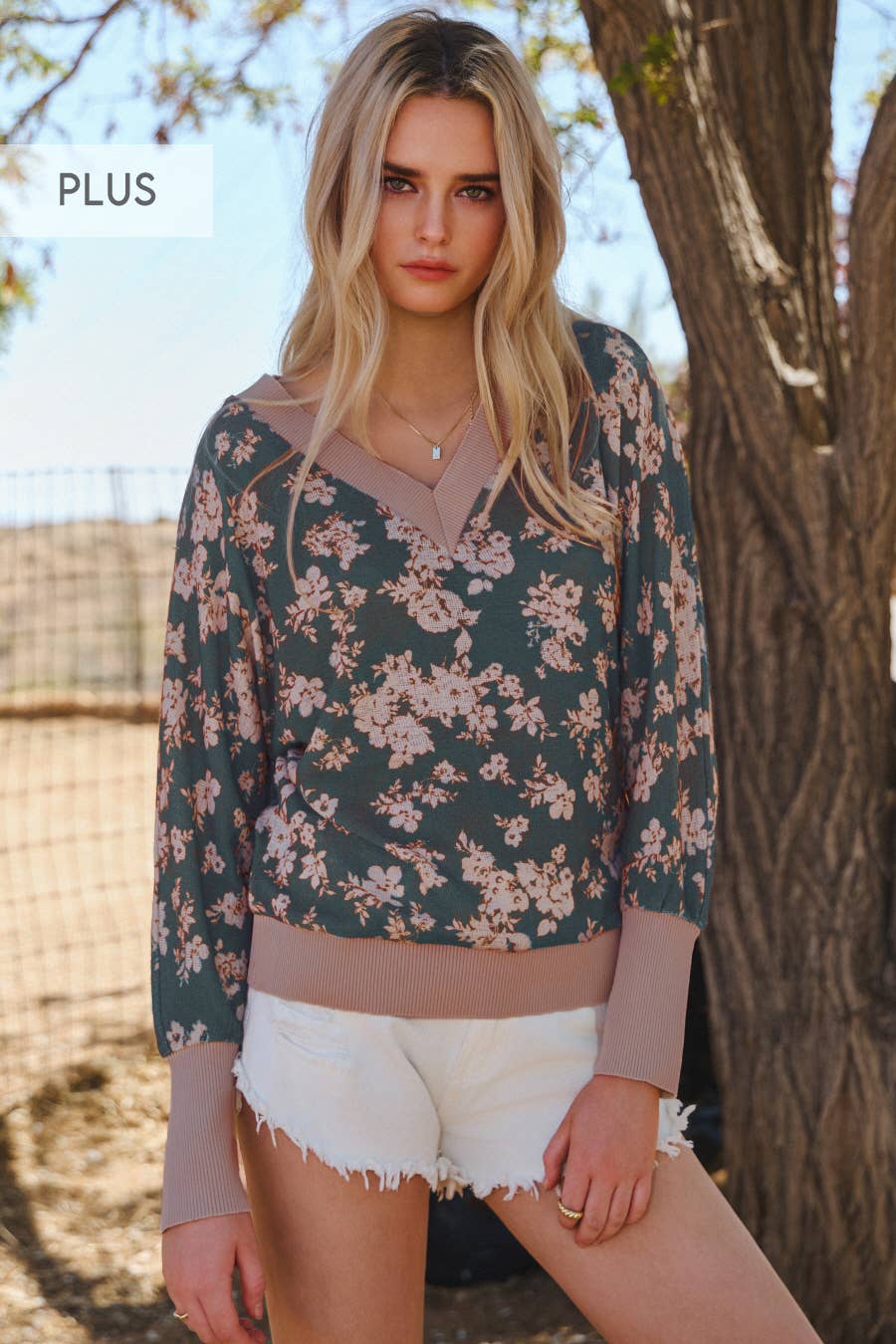 Plus - Wildflower Lounge Knit