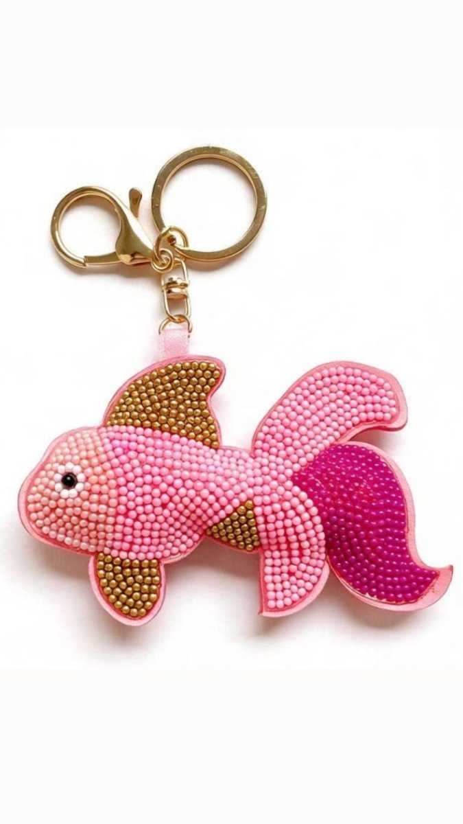Coastal Fish Bag Charm - U Pretty Things