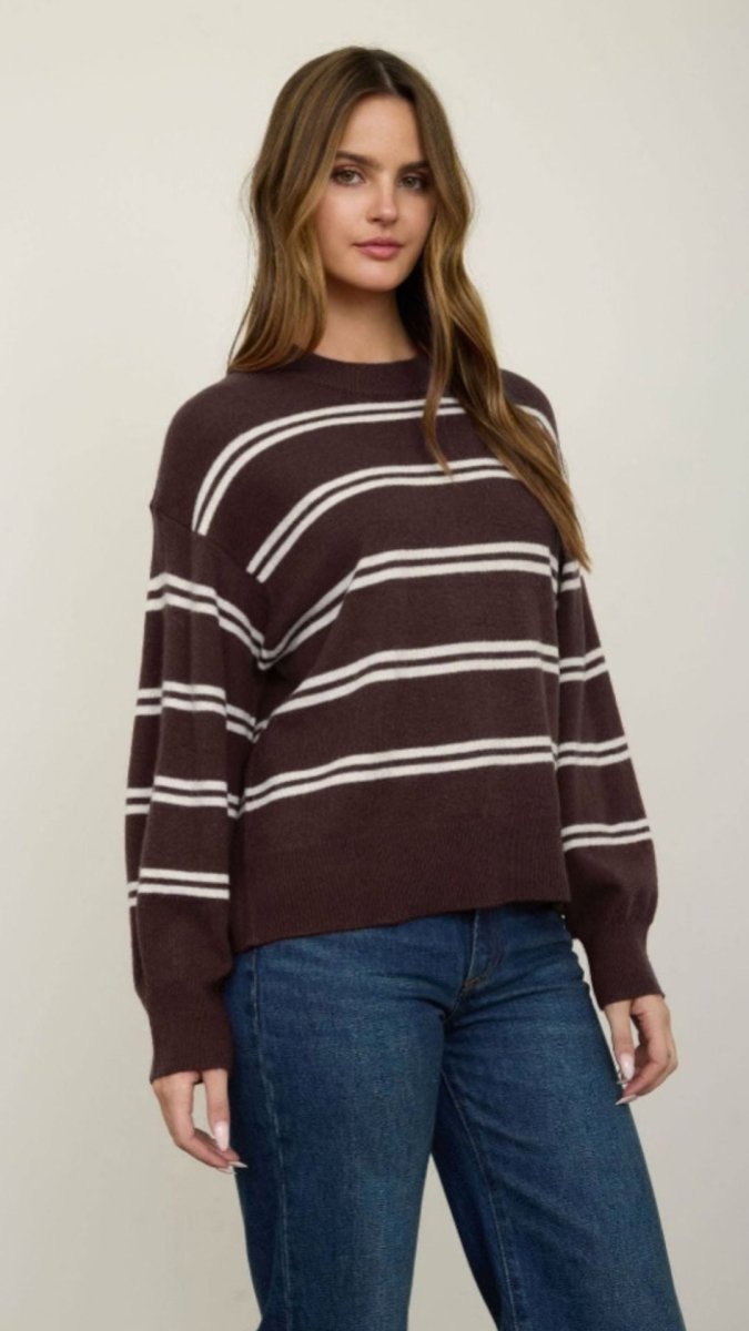 The Sunday Stripe Pullover - U Pretty Things