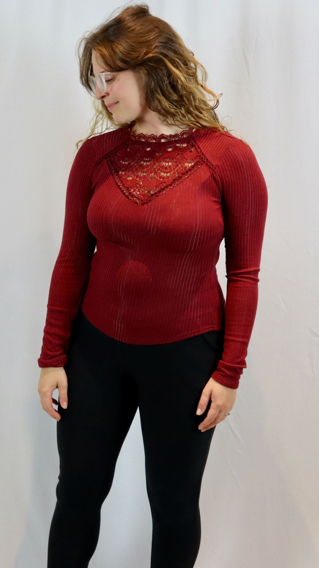 Whisper Lace Top