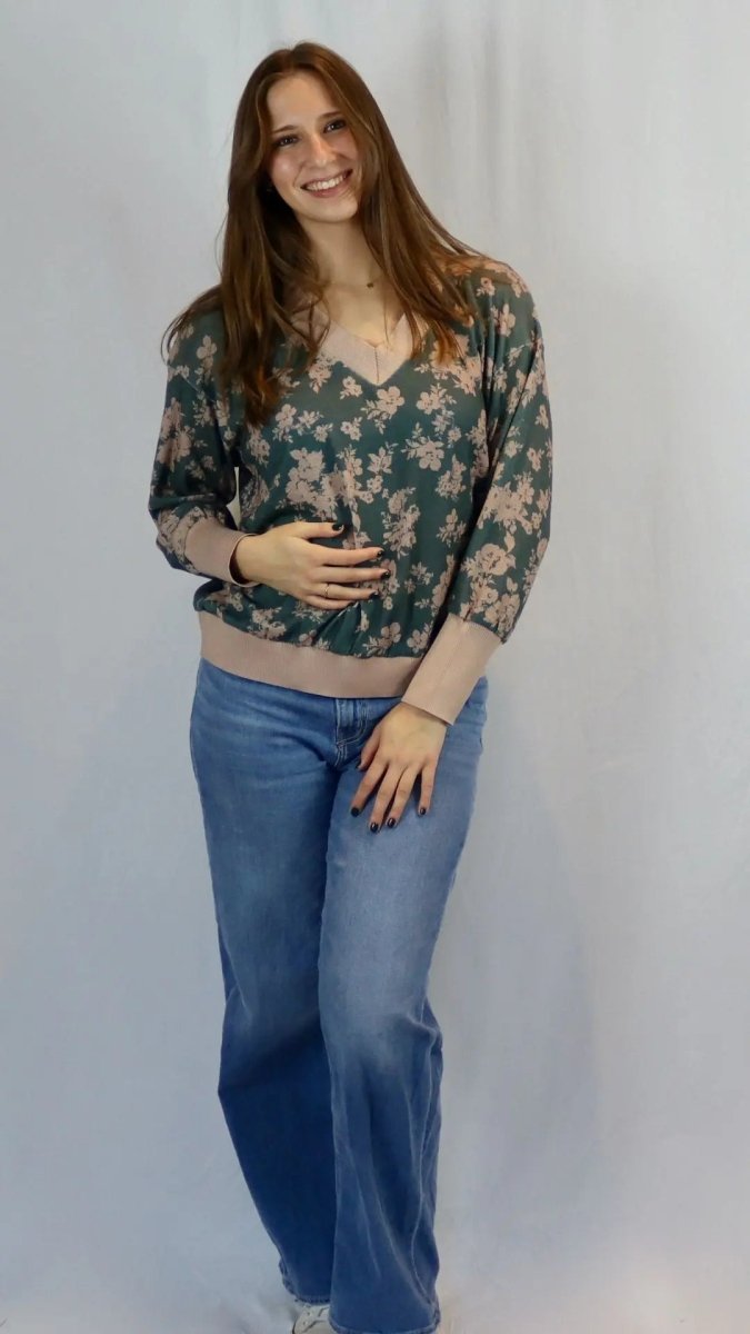 Wildflower Lounge Knit - U Pretty Things