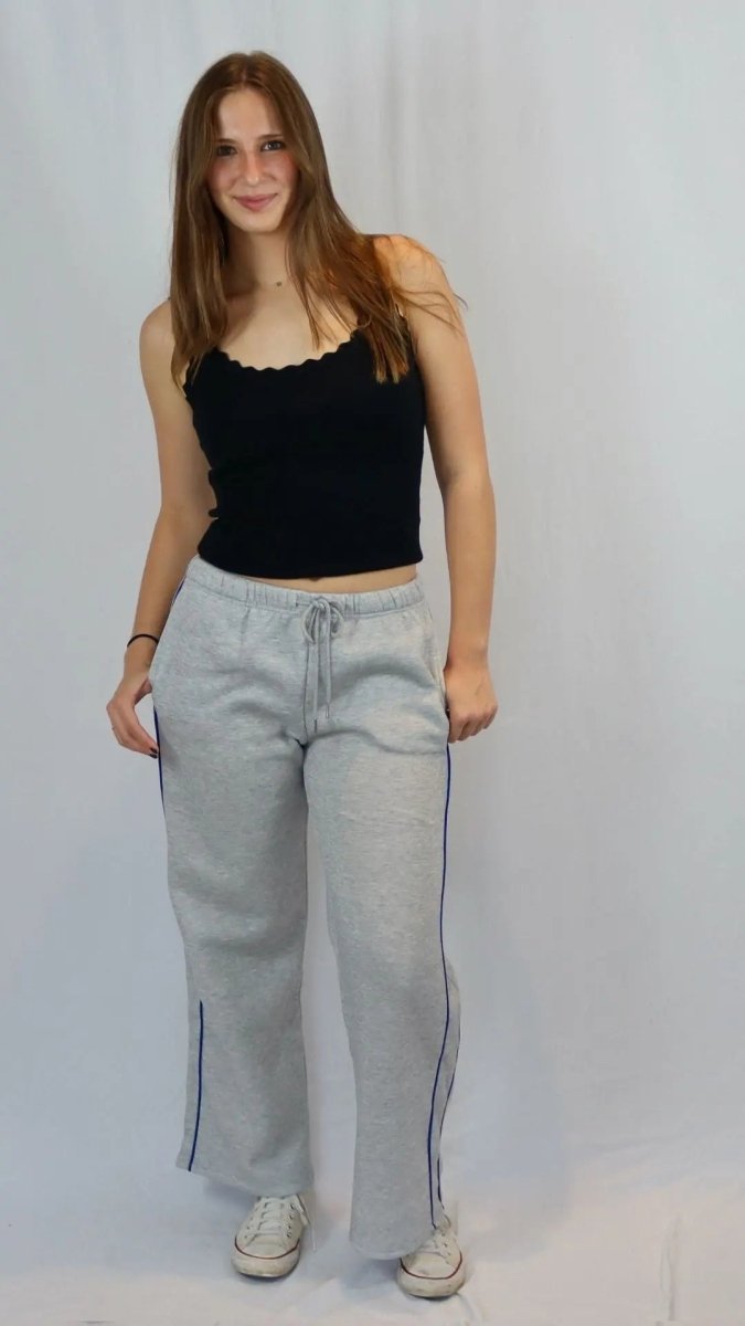 Easy Line Sweatpants - Gray - U Pretty Things