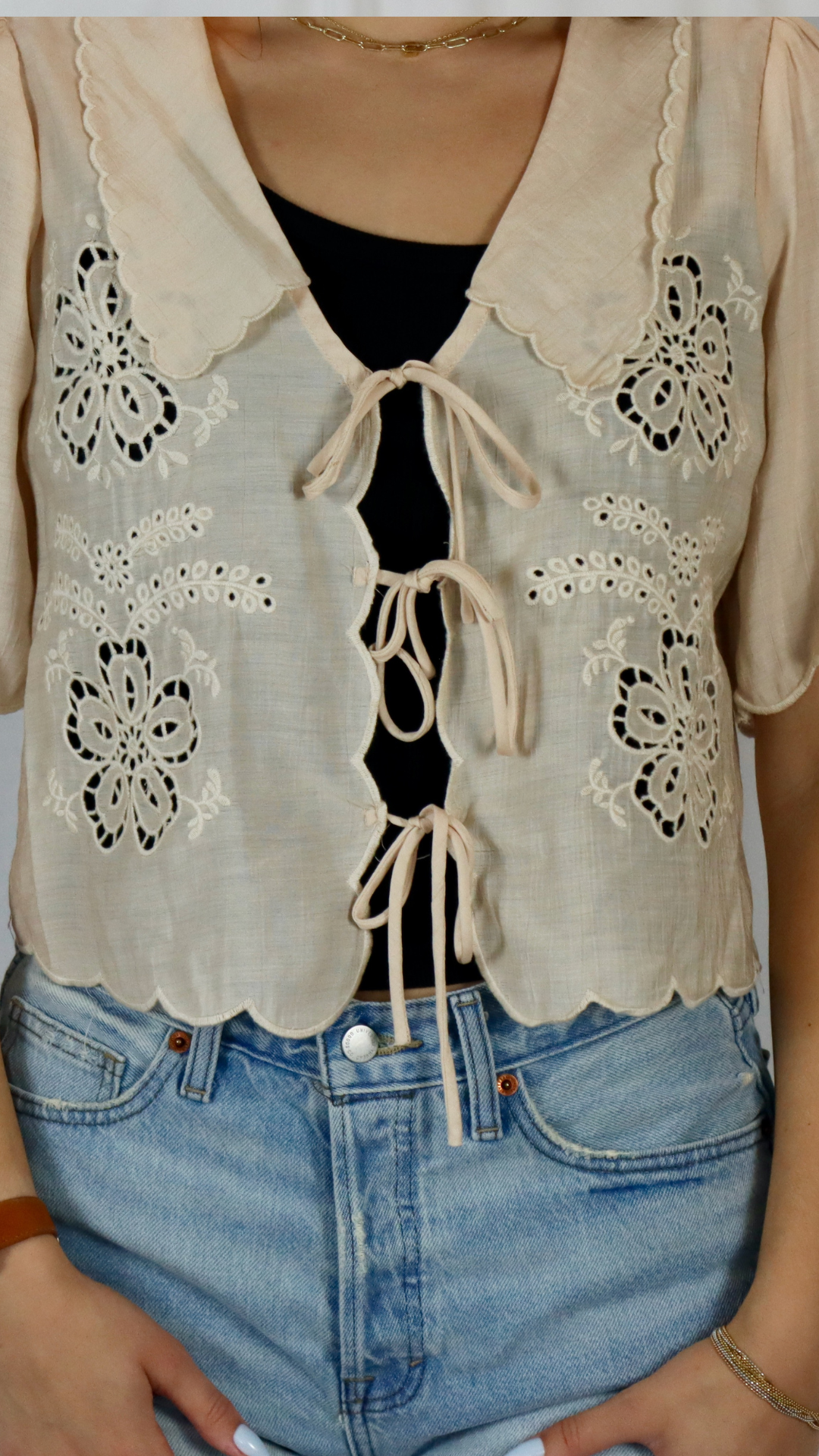 Ember Lace Top
