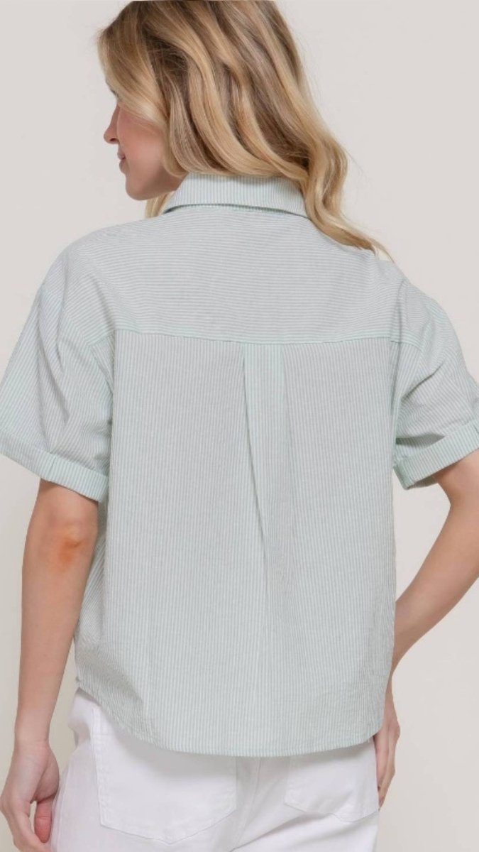 The Teddy Breeze Button Up - U Pretty Things