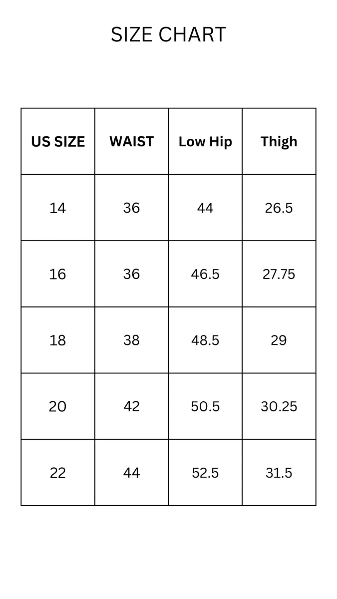 PLUS SIZE TUMMY CONTROL 90'S VINTAGE SUPER HIGH - U Pretty Things