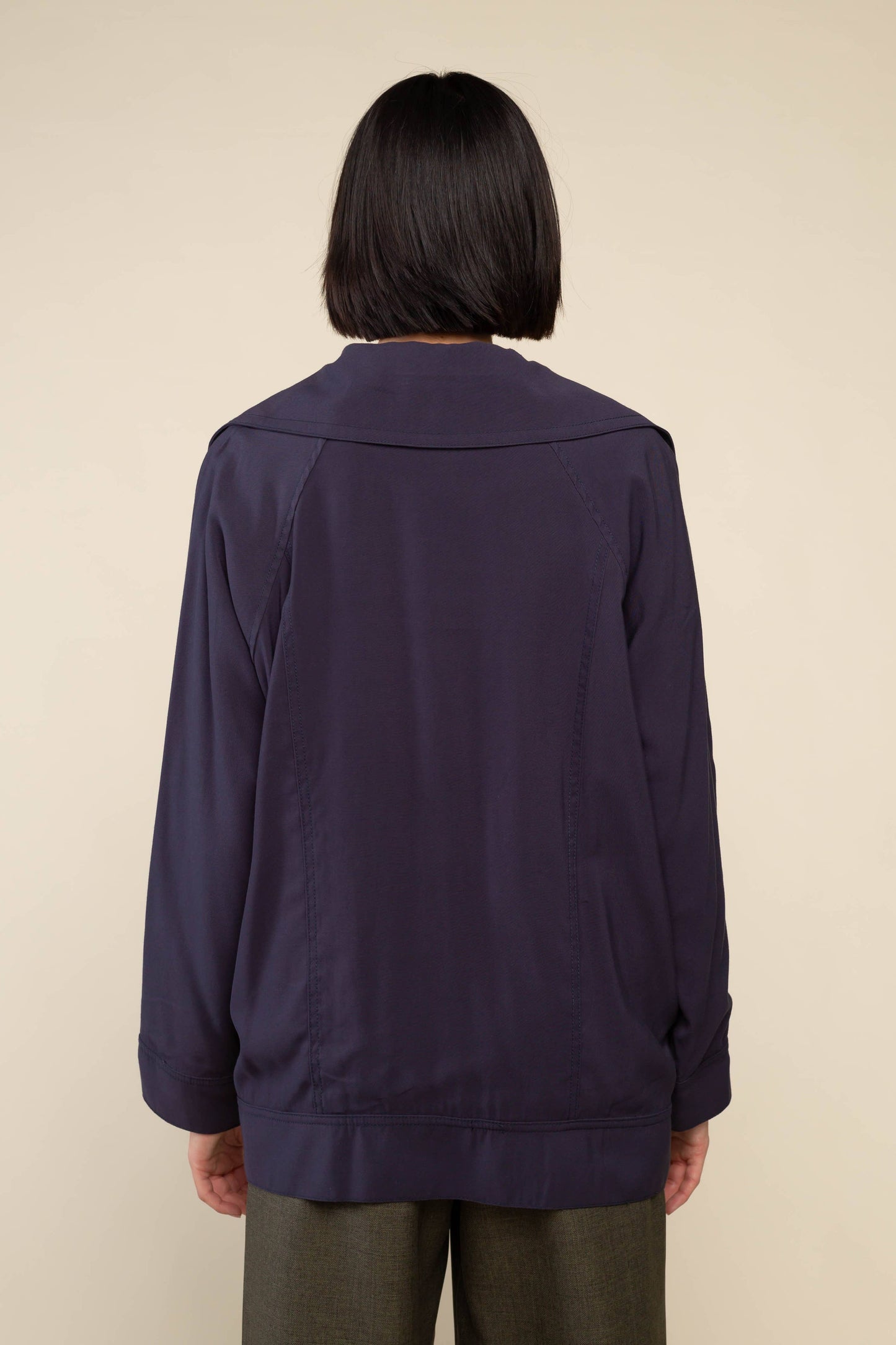 Classic Chelsea jacket for women’s outerwear and layering.