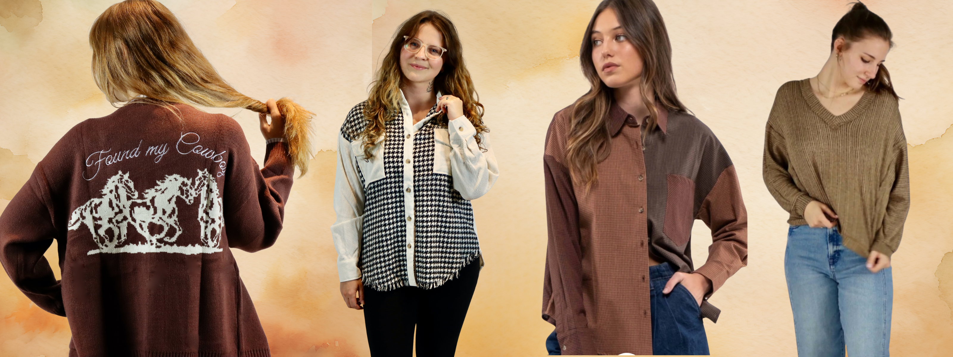 Fall sweaters and blouses